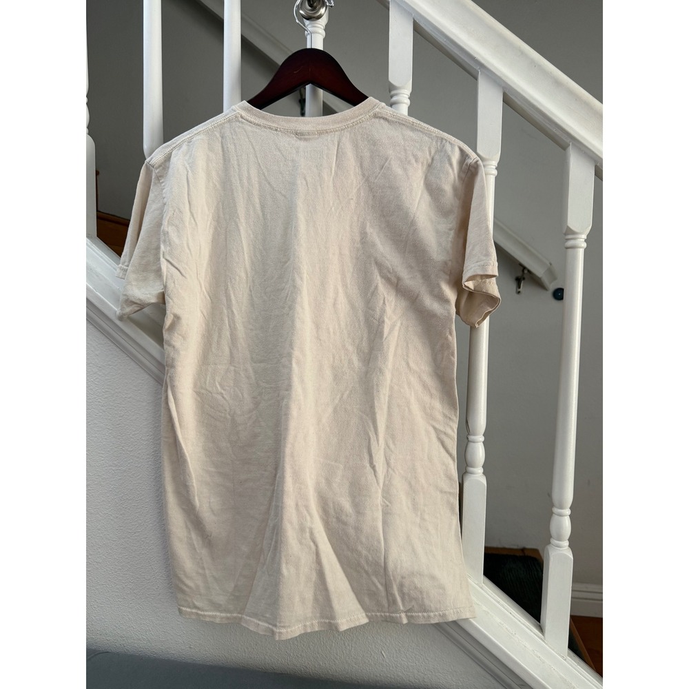 Led Zeppelin US Tour 1975 Graphic T-Shirt Cream Mens Medium Official Licensed - Picture 3 of 4